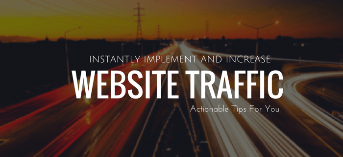 Web_site _ Traffic Actionable Tips